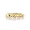 Stones & Gold Rings | Marquise Natural Diamond Wedding Band