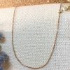 Stones & Gold Necklaces | Link Chain Necklace | Solid Gold Chain | White Gold Chain | Gold Chain | 18 Inches | Spring Lock | Fine Jewelry | Free Shipping