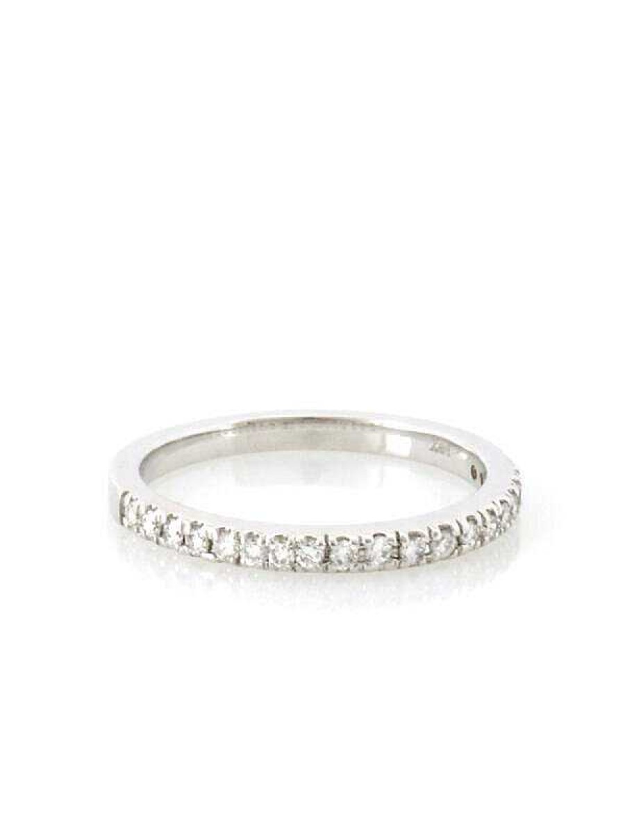 Stones & Gold Rings | 1.8Mm Simple Diamond Solid 14 Karat Gold Band