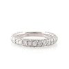 Stones & Gold Rings | 1.40Ct Three Row Diamond Solid 14 Karat Gold Band