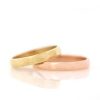 Stones & Gold Rings | 2.7Mm Polished Wedding Band Solid Gold (14Kr) Stackable Classic Women'S Engagement Ring