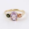 Stones & Gold Rings | Lavender Blossom Cluster Ring