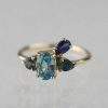 Stones & Gold Rings | Blue Serenity Cluster Ring