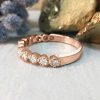 Stones & Gold Rings | Diamond Band | Diamond Wedding Band | Engagement Ring | Stackable Ring | Gold Ring | Solid Gold Ring | Fine Jewelry | Free Shipping