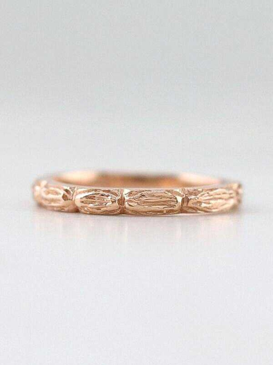 Stones & Gold Rings | Woodland 14K Solid Gold Ring