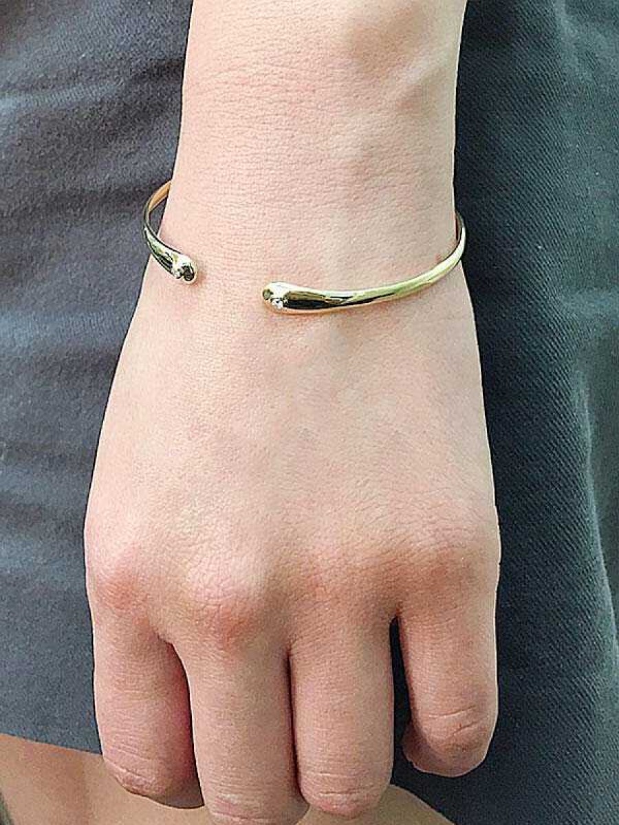 Stones & Gold Bracelets & Anklets | Diamond Bezel Bangle | Adjustable Gold Cuff | Diamond Bracelet | Solid Gold | Delicate Bangle | Fine Jewelry | Free Shipping