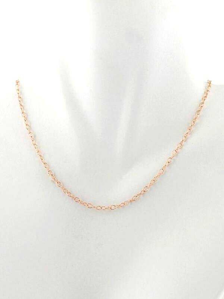 Stones & Gold Necklaces | Sparkly Oval Beaded Solid 14 Karat Gold Chain