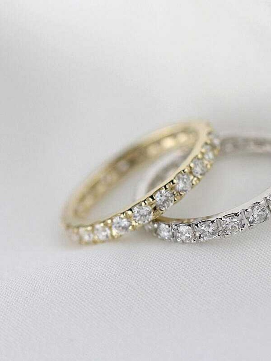 Stones & Gold Rings | 1.0Ct Diamond Eternity Band