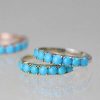 Stones & Gold Rings | Sleeping Beauty Turquoise Solid 14 Karat Gold Band