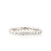 Stones & Gold Rings | 2.2Mm One Prong Floating Diamond Solid 14 Karat Gold Eternity Wedding Band