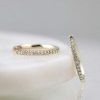 Stones & Gold Earrings | 15Mm Diamond Hoop Earrings