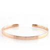 Stones & Gold Bracelets & Anklets | Simple 3.8Mm Solid 14 Karat Gold Bangle Cuff