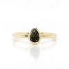 Stones & Gold Rings | Grey Tourmaline Stackable 14 Karat Gold Ring