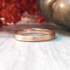 Stones & Gold Rings | 2.7Mm Satin Finish Wedding Band Solid Gold (14Ky) Stackable Modern Women'S Engagement Ring