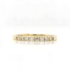 Stones & Gold Rings | 1.5Mm Diamond Shared Prong Skinny 14 Karat Band